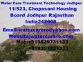 WATER CARE TREATMENT TECHNOLOGY IN JODHPUR RAJASTHAN INDIA